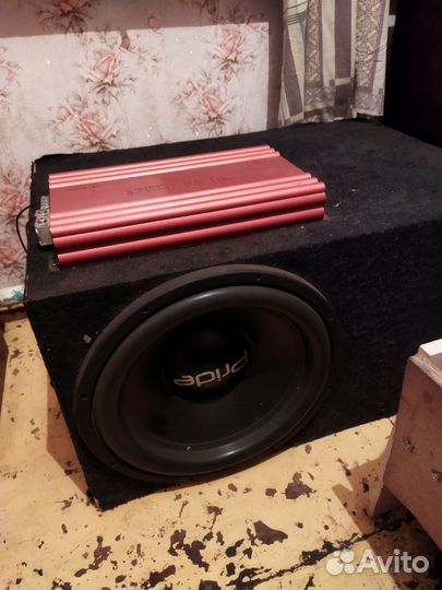 Сабвуфер pride мт 15
