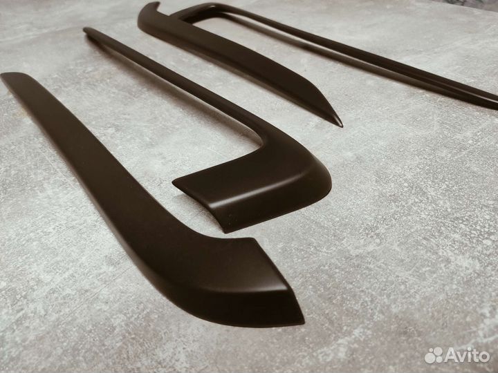 Молдинг переднего бампера granta