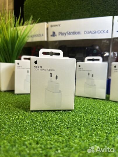 Блок питания 20W Type-C Быстрая зарядка iPhone