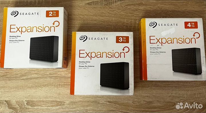Внешний HDD seagate expansion 2TB, 3 TB и 4 TB