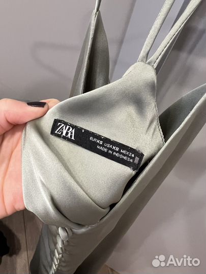 Платье zara миди