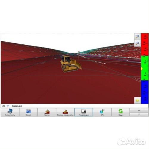 Moba 3D-Matic система нивелирования на грейдер