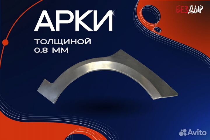 Ремонтная арка Volkswagen Tiguan правая