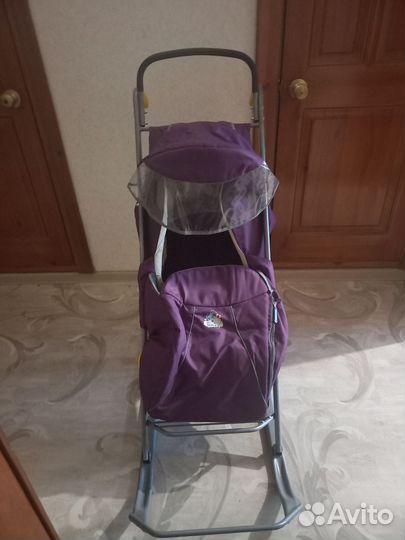 Коляска санки