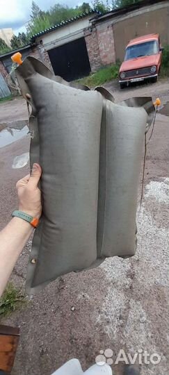 Палатка+надувная лодка СССР