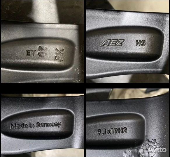Оригинальные AEZ R19 Германия Mercedes VAG