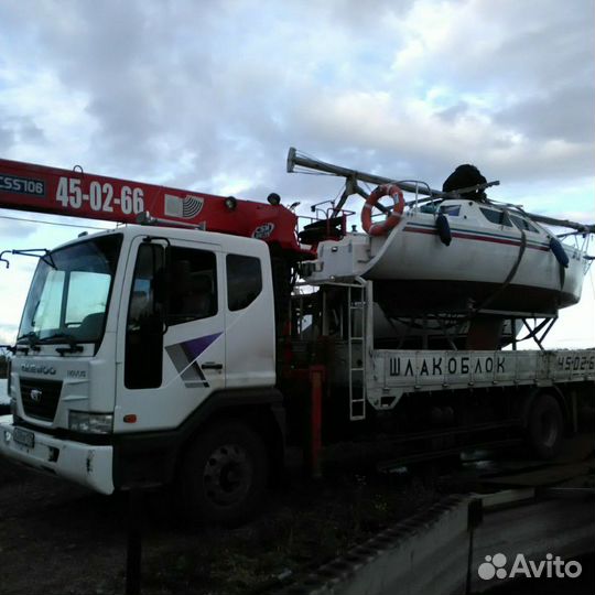 Манипулятор,Автовышка,Кран борт 10 тонн 8 метров