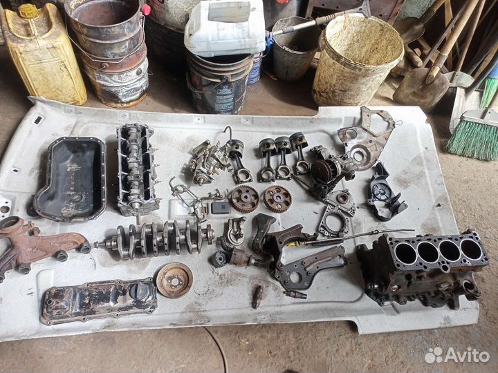 Двигатель по частям Volkswagen 1,6 JK дизель