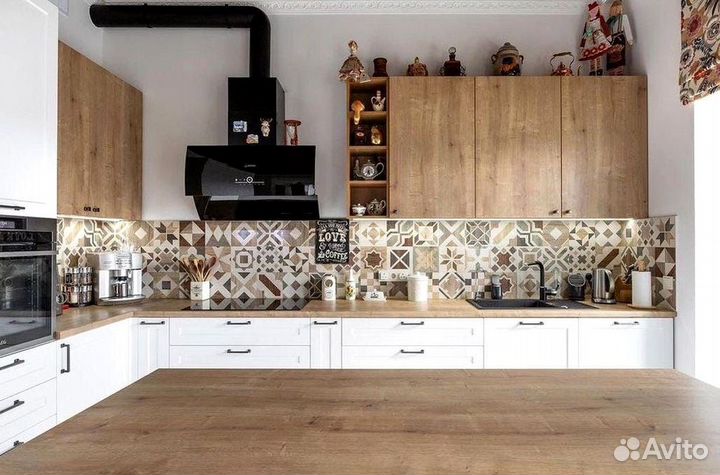 Современная кухня на заказ мдф фасады