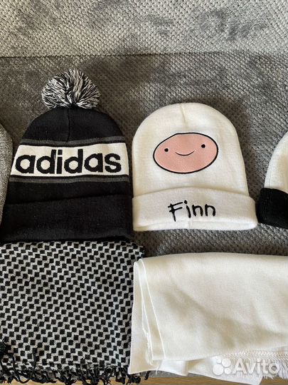 Шапки, шарфы на мальчика подростка