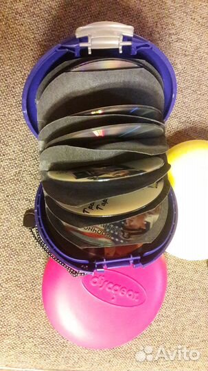 Боксы для cd, dvd дисков на 22 диска цена за 3 шт