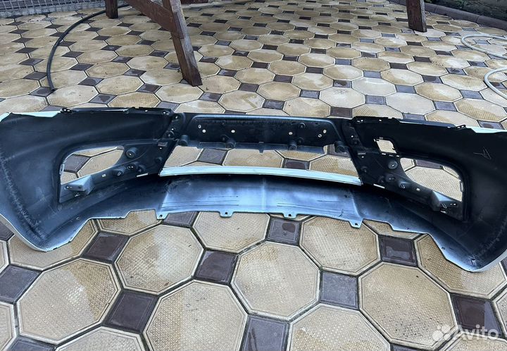 Передний бампер на весту