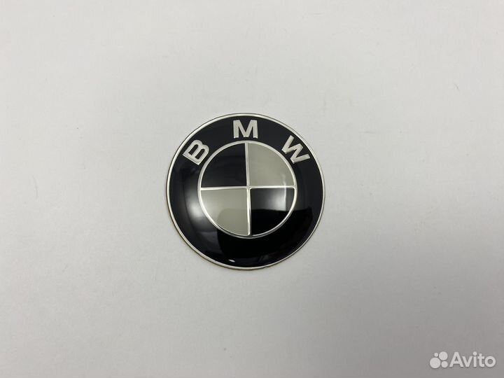 Эмблема Шильдик BMW бмв на руль 45мм