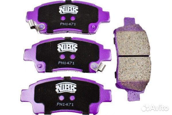 Колодки mitsubishi/митсубиси