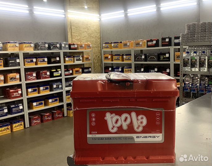 Аккумулятор Topla Energy 60Ah (Прям.пол)