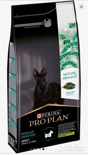 Корм для собак про план 2кг +2кг