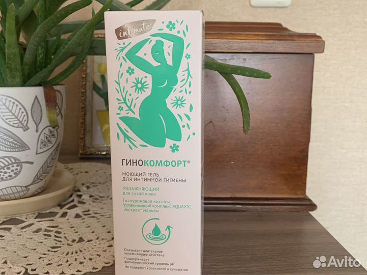 Интимный гель гинокомфорт восстанавливающий и моющ
