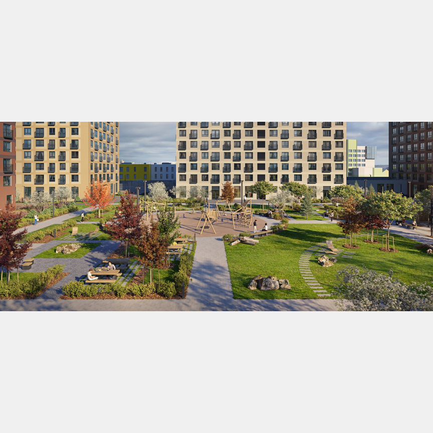 2-к. квартира, 52,4 м², 3/32 эт.