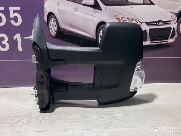 Зеркало левое длинная ножка на Ford Transit