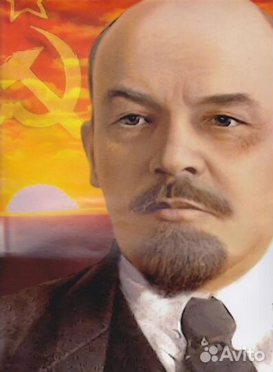 Ленин Плакаты Постеры Серп Молот Герб город Москва