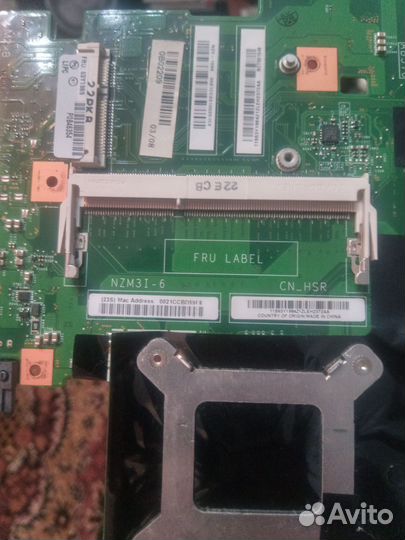 Материнская плата Леново т 410