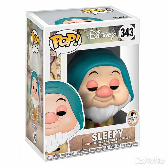 Фигурка Funko POP Disney Snow White Sleepy (343)