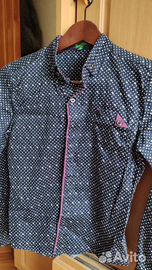 Рубашка нарядная для мальчика, рост 150