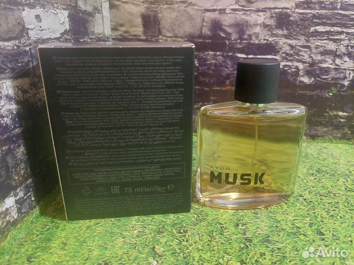 Туалетная вода musk iron avon раритет винтаж