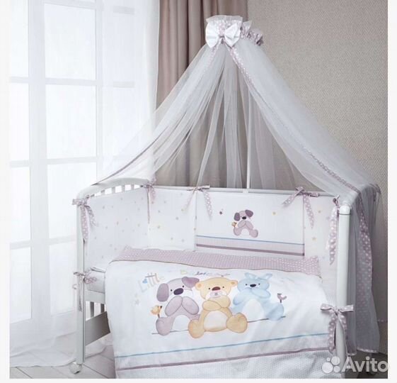 Бортики в кроватку