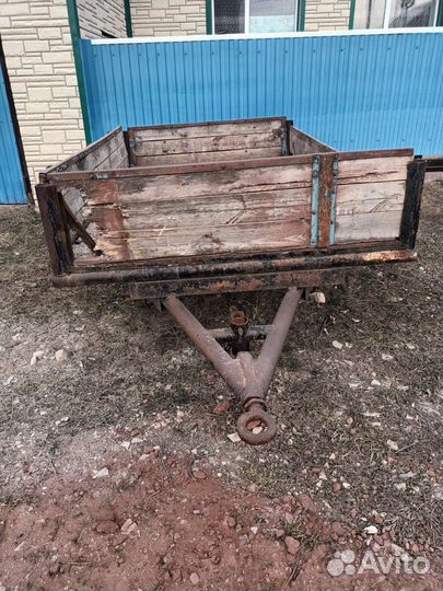 Прицеп одноосный самодельный