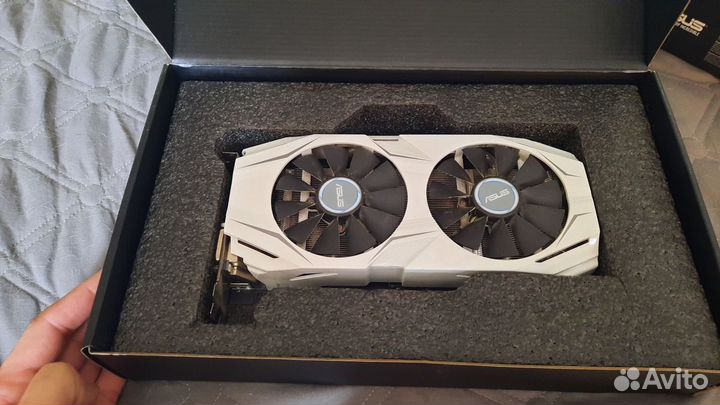 Видеокарта asus nvidia GeForce GTX 1060 dual OC