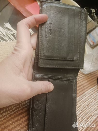 Кошелек carro vera pelle италия натуральная кожа