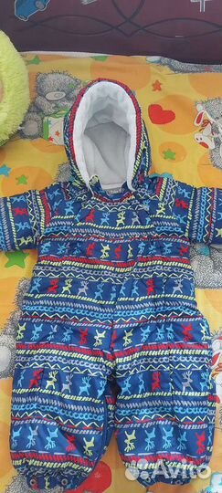 Детский зимний комбинезон