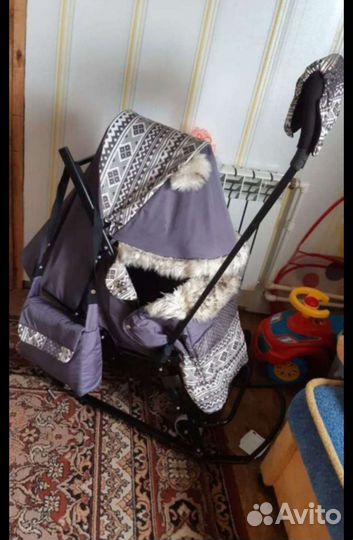 Коляска санки