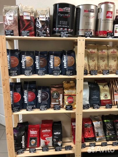 Кофе в зернах широкий ассортимент