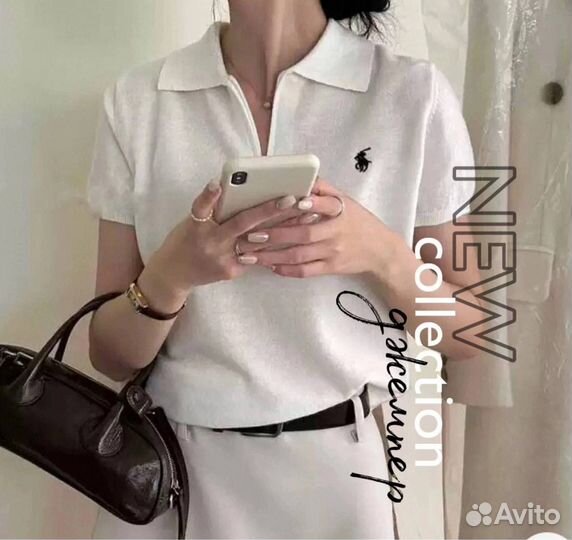 Джемпер поло разные цвета