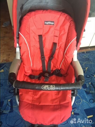 Коляска Peg Perego GT 3, люлька и прогулочные блок