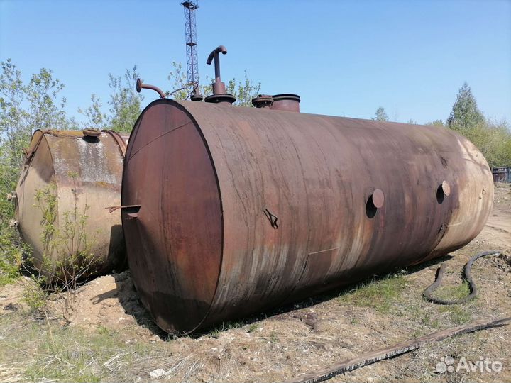 Емкости металлические бу 25 м3