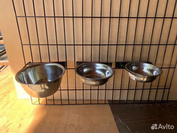 Миски для собак в клетку