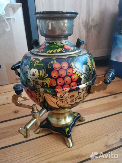 Самовар электрический расписной