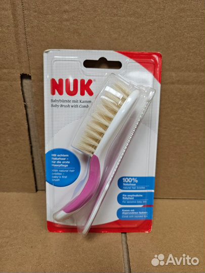 Набор NUK щетка+расческа