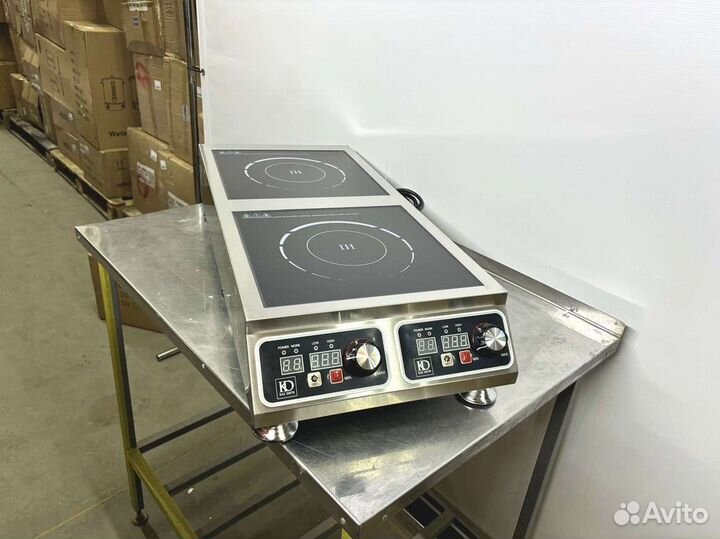 Индукционная плита 2 конф. 3,5 кВт вертикальная