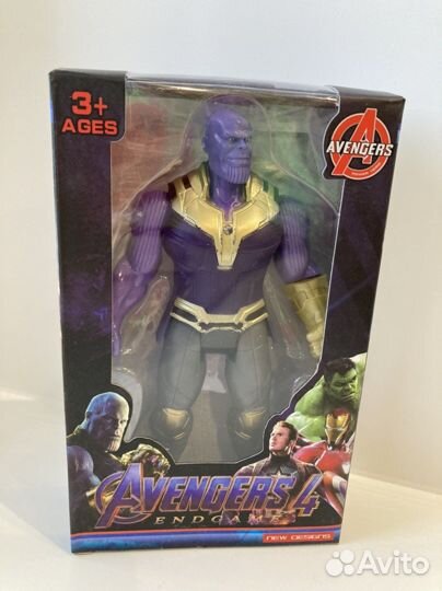 Супергерой Халк Танос Железный человек Мстители