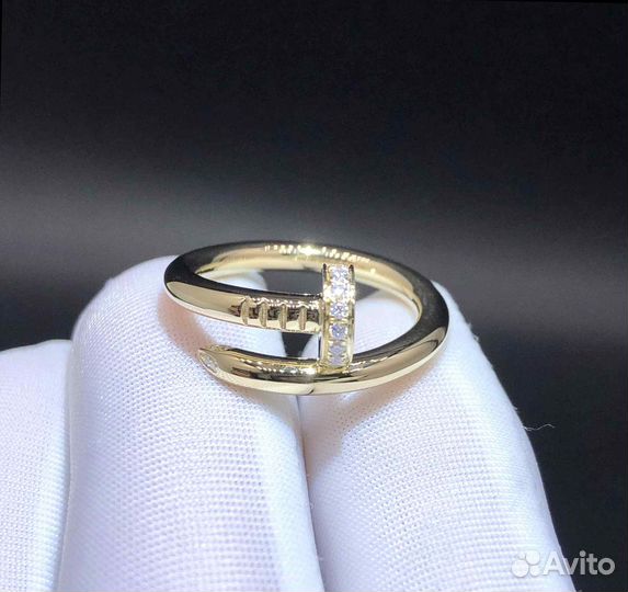 Кольцо Cartier Гвоздь золото 0,22ct