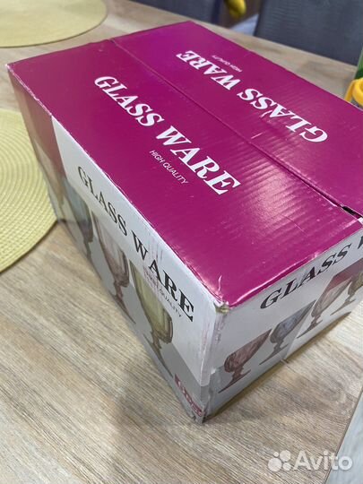 Фужер 6шт. Новые