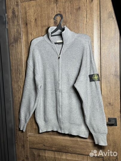 Stone island свитер на молнии (Оригинал 10/10)