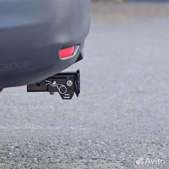 Фаркоп nissan Qashqai 2014- съемный квадрат