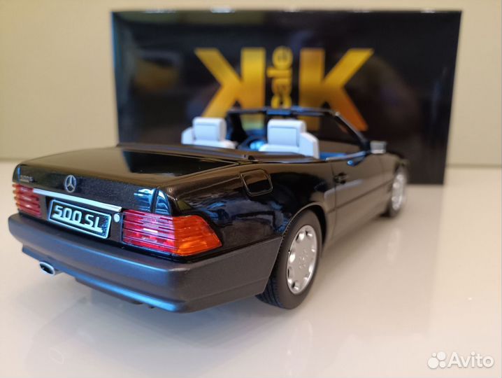 Mercedes 500 SL R129 / W129 (89-95г) Черный 1:18