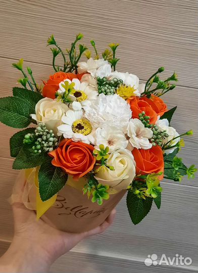 Мыльные букеты