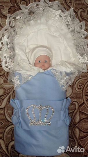 Конверт на выписку для мальчика весна осень